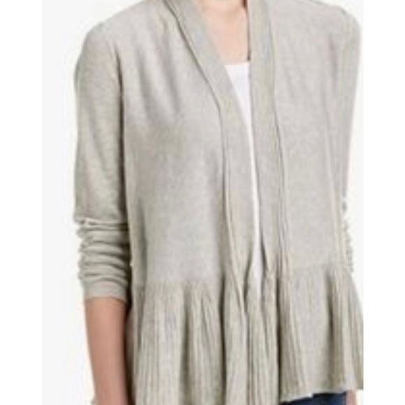 NWT Max Studio Ruffled Cardigan - Picture 1 of 6
